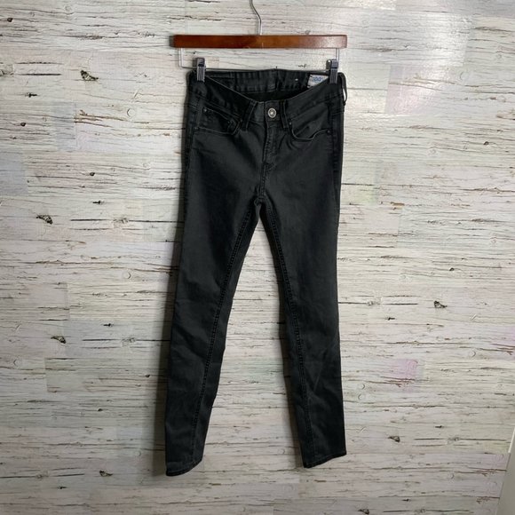 G-Star Raw sz 30 3301 Contour High Skinny Black Jeans size 26 - Picture 1 of 11